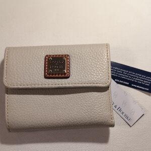 Dooney & Bourke Light Bone (Cream)  Leather Wallet